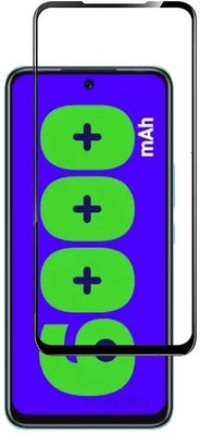 VISHRN Edge To Edge Tempered Glass for INFINIX HOT 12 PLAY(Pack of 1)