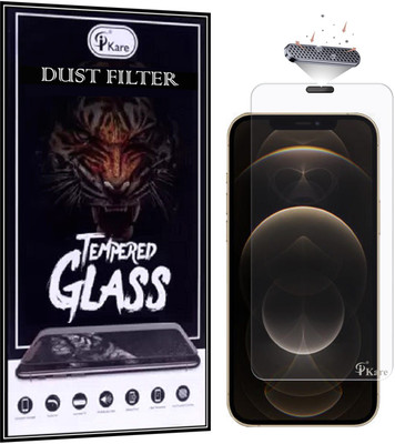 iKare Edge To Edge Tempered Glass for APPLE iPhone 12 Pro Max { DUST PROOF }(Pack of 1)