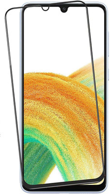 O2MG Edge To Edge Tempered Glass for SAMSUNG Galaxy A33 5G(Pack of 1)