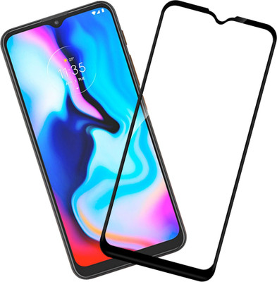 GLOBAL NOMAD Edge To Edge Tempered Glass for Motorola Moto E7 Plus(Pack of 1)