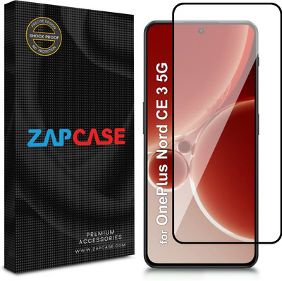 Zapcase Edge To Edge Tempered Glass for OnePlus Nord CE 3(Pack of 1)