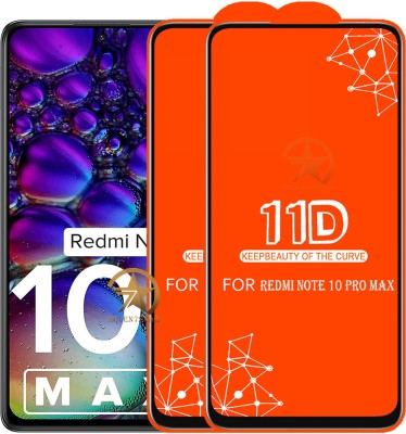 SEVEN7STAR Edge To Edge Tempered Glass for Redmi Note 10 Pro Max(Pack of 2)