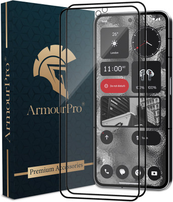 ArmourPro Edge To Edge Tempered Glass for Nothing Phone 2 5G, Nothing Phone 2, Nothing 2(Pack of 2)