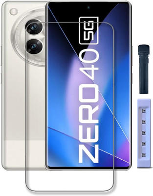 INFINITYWORLD Edge To Edge Tempered Glass for Infinix Zero 40 5G(Pack of 1)