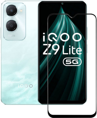 AKSHUD Edge To Edge Tempered Glass for iQOO Z9 Lite 5G, iqoo Z9 Lite 5G(Pack of 1)