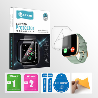 20SKY Impossible Screen Guard for TAGG Connect Max 1.80 inch Smartwatch(Pack of 2)