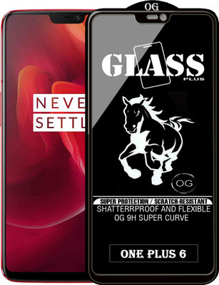 Rofix star Edge To Edge Tempered Glass for OnePlus 6(Pack of 1)