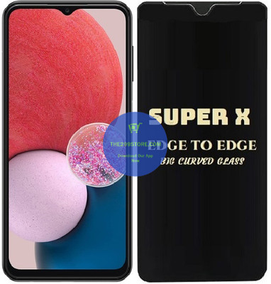 Blate Edge To Edge Tempered Glass for Samsung Galaxy A20s, Super X Edge Glass, Super X Tempered Glass, Super X Screen Protector(Pack of 1)
