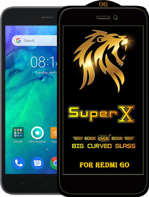PFOAM Edge To Edge Tempered Glass for REDMI GO(Pack of 1)