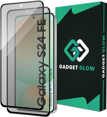 Gadget Glow Edge To Edge Tempered Glass for Samsung Galaxy S24 FE 5G, Samsung S24 FE 5G, Samsung S24 FE, Matte Finish Glass(Pack of 2)