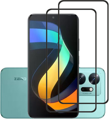 INFINITYWORLD Edge To Edge Tempered Glass for Infinix Zero 20(Pack of 2)