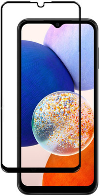 Caseline Edge To Edge Tempered Glass for SAMSUNG Galaxy A14, SAMSUNG Galaxy A14 5G(Pack of 1)