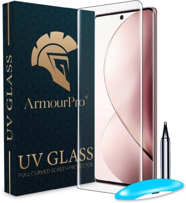 ArmourPro Edge To Edge Tempered Glass for Vivo V29 5G, Vivo V29 Pro 5G, Vivo V29e 5G, Vivo T2 Pro 5G, iQOO Z7 Pro 5G, UV Curved Screen Protector with Easy Installation Kit(Pack of 1)