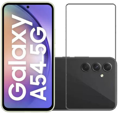 HOBBYTRONICS Tempered Glass Guard for Samsung Galaxy A54 5G, Samsung Galaxy A54, Samsung A54 5G, Samsung A54(Pack of 1)