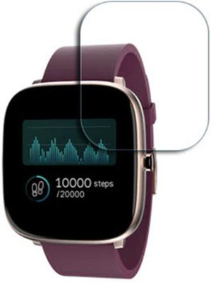 ARBAN Edge To Edge Tempered Glass for noise ColorFit Qube O2 1.4 inch SMARTWATCH SCREEN GUARD(Pack of 1)
