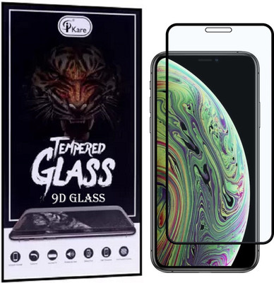 iKare Edge To Edge Tempered Glass for Apple iPhone XS(Pack of 1)