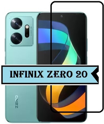 Caseline Edge To Edge Tempered Glass for infinix Zero 20 ,Infinix Zero 20(Pack of 1)