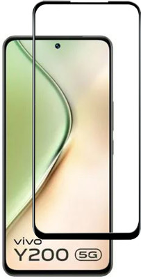 VAlight Edge To Edge Tempered Glass for vivo Y200 5G, VIVO Y200 5G(Pack of 1)