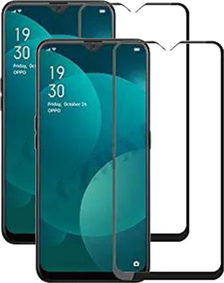 YuviKrissh Edge To Edge Tempered Glass for OPPO F11(Pack of 2)