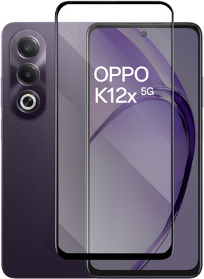 KWINE CASE Edge To Edge Tempered Glass for Oppo 12x 5G(Pack of 1)
