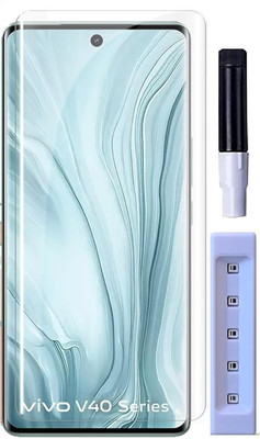 Bodama Edge To Edge Tempered Glass for Vivo V40 Lite 5G(Pack of 1)
