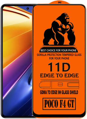 GDMA Edge To Edge Tempered Glass for POCO F4 GT(Pack of 1)