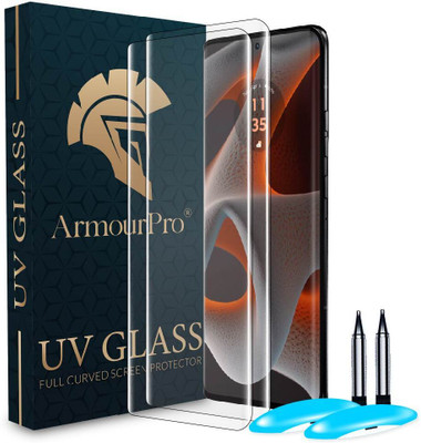 ArmourPro Edge To Edge Tempered Glass for Motorola Edge 50 Pro 5G, Motorola Edge 50 Pro, Moto Edge 50 Pro 5G, Moto Edge 50 Pro, Edge 50 Pro, Edge 50 Pro 5G(Pack of 2)