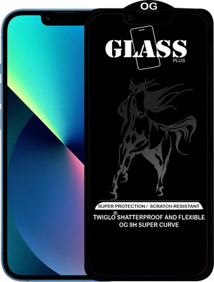 TWIGLO Edge To Edge Tempered Glass for IPHONE 13 PRO(Pack of 1)
