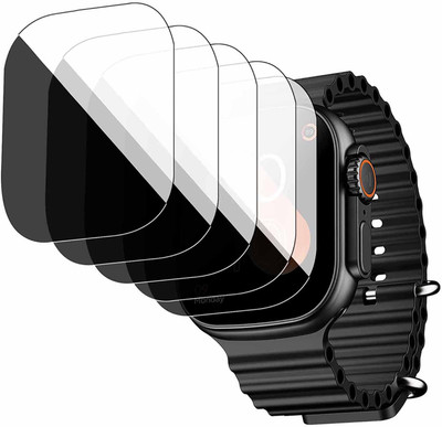 HIDEOUS Edge To Edge Tempered Glass for boAt Wave Aura(Pack of 5)