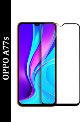 PARANDIV Edge To Edge Tempered Glass for Oppo A77s(Pack of 1)