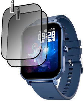 EZGER Edge To Edge Tempered Glass for fire boltt epic plus(Pack of 2)