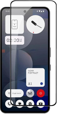 VZZR Edge To Edge Tempered Glass for Nothing Phone 2 Pro, Nothing CMF Phone 2 Pro - Edge to Edge Tempered Glass with Installation Kit(Pack of 1)