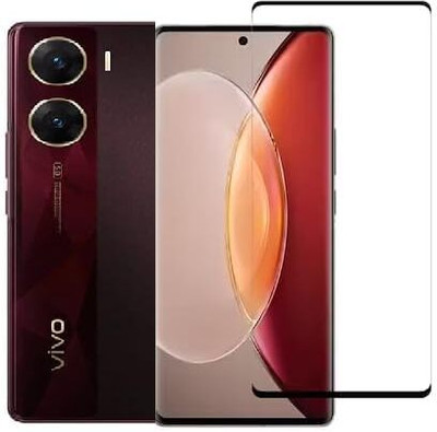 9H Edge To Edge Tempered Glass for Vivo V29e 5G-Tempered Glass | Full Coverage Edge to Edge Ultra-Strong, Ultra-Clear, 11D Screen Protector with Easy Installation Kit(Pack of 1)