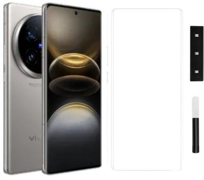 Mofrills Edge To Edge Tempered Glass for Vivo X100 Ultra (Global)(Pack of 1)
