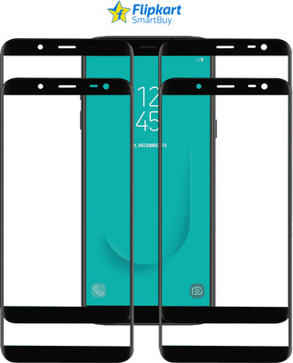 Flipkart SmartBuy Edge To Edge Tempered Glass for SAMSUNG J6(Pack of 4)