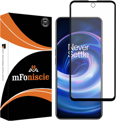 mFoniscie Edge To Edge Tempered Glass for Oneplus 10R(Pack of 1)