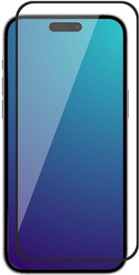 VYOMA Edge To Edge Tempered Glass for Apple iPhone 15 Pro(Pack of 1)