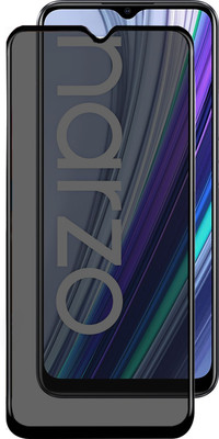 AuraX Edge To Edge Tempered Glass for REALME NARZO 30A(Pack of 1)