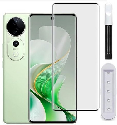 GDBUY Edge To Edge Tempered Glass for Vivo V40 5G(Pack of 1)