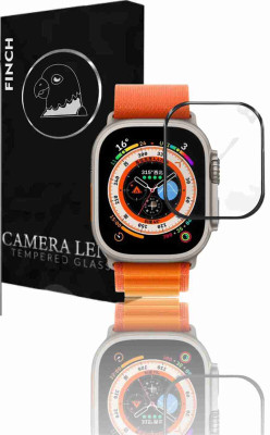Olonga Edge To Edge Tempered Glass for APPLE WATCH ULTRA 49MM SMART WATCH(Pack of 2)