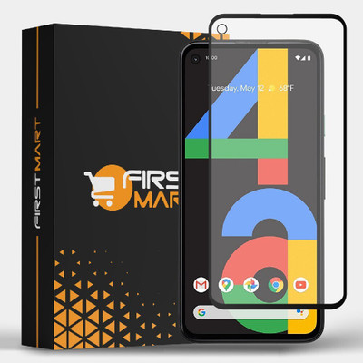 FIRST MART Edge To Edge Tempered Glass for Google Pixel 4A(Pack of 1)