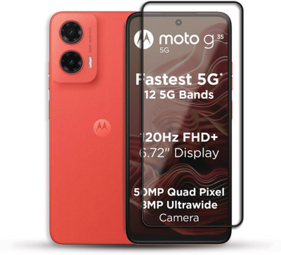 PROACCS Edge To Edge Tempered Glass for MOTOROLA g35 5G(Pack of 1)