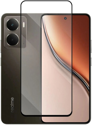 Fablue Edge To Edge Tempered Glass for RealMe P3 5G(Pack of 1)
