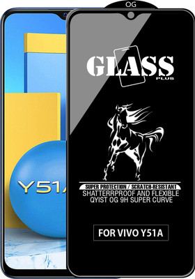 Qyist Edge To Edge Tempered Glass for VIVO Y51A(Pack of 1)