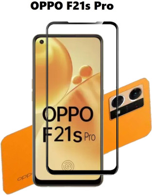 AKSHUD Edge To Edge Tempered Glass for OPPO F21s Pro(Pack of 1)