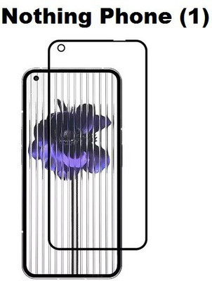 BRENZZ Edge To Edge Tempered Glass for Nothing Phone (1)(Pack of 1)