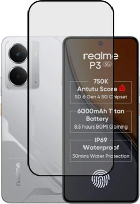 SRT Edge To Edge Tempered Glass for Realme P3 5G(Pack of 1)