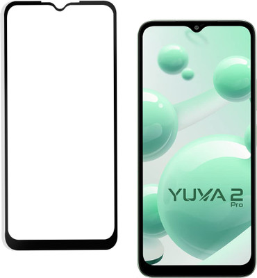 Knotyy Edge To Edge Tempered Glass for LAVA Yuva 2 Pro(Pack of 1)