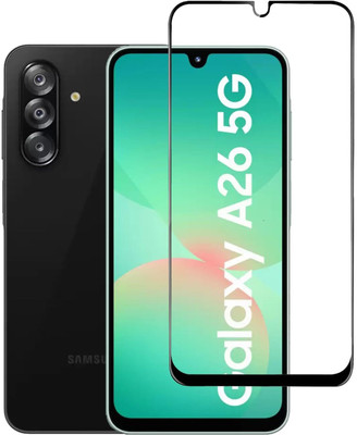 Bodoma Edge To Edge Tempered Glass for Samsung Galaxy A26 5G(Pack of 1)
