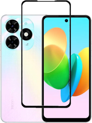 1DOLLAR Edge To Edge Tempered Glass for TECNO SPARK 20C-Full Hd Quality Gorilla Glass Full Hd Quality(Pack of 1)